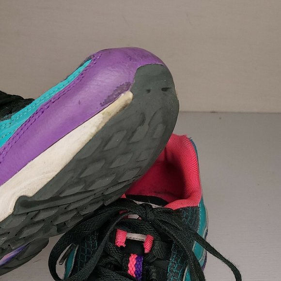 New Nike Air Max 95 Youth Shoes Size 6.5 Y "Blue Lagoon" (Green/Hyper Pink-Rose) - Picture 8 of 9